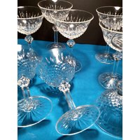 Gorham Althea Crystal Champagner Coupé Gläser - 8Er Set von ThePeacockButterfly