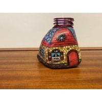 Handbemalter Teelicht Kerzenhalter von ThePebbleStory