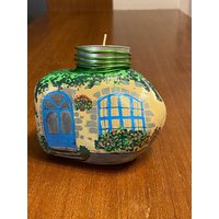 Handbemalter Teelicht Kerzenhalter von ThePebbleStory