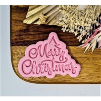 Frohe Weihnachten Keksschneider + Stempel von ThePinkIdeasStudio