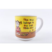 Kathy Comics Guisewite Beste Muttertagsphrase Lustige Mitteilung Becher Kaffeetasse Korea Vintage Tasse Teetasse Sammlung ~ 20-01-499 von ThePinkRoom