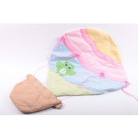 Kinderzimmer Deko Gender Neutral Eule Heißluftballon Abenteuer Waldtiere Wandbehang Vichykaro Stoff ~ Das Rosa Zimmer 20-01-702 von ThePinkRoom