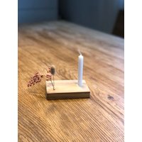 Kerzenständer Mit Trockenblume von ThePitsDesign