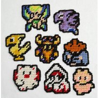 Mini Final Fantasy Magnete von ThePixelariumShop