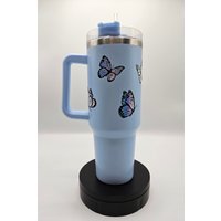 Thermobecher | Schmetterling Holographisch Wiederverwendbar Edelstahl Geschenk Coffee To Go Thermobecher | Schmetterling Holographisch Wiederverwendbar Edelstahl Geschenk Coffee To Go von ThePlotDesigns
