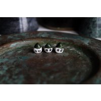 3 Kleine Feenhäuser - Miniatur Feengarten Hausfigur Hausgeist Waldgeist Zu Hause von ThePoeticMiniatures