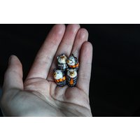 Miniatur Igel Figurine - Walnussschale Geschenkbox Inklusive Kleine Feentiere Feengarten Weihnachtsgeschenkidee Schreibtischtier von ThePoeticMiniatures