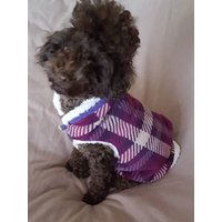 Hunde Karo Design Winter Teddy Fleece Futter Spaziergang Weste. Ideale Outdoorbekleidung Für Hunde von ThePoshPawsCompany