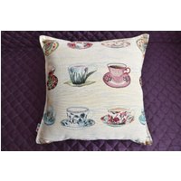 Dekokissenbezüge Mit Dekorativem Gobelin Für Kissen Vintage-stil, Dekokissen Couch Vintage-stil Sofakissenbezüge von ThePotteryValley