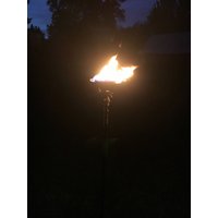 Wikinger-Fackel ~ Brazier - Oseberg Wikinger-Lampe Wikinger-Tiki-Fackel Wikinger-Feldlager von ThePracticalViking