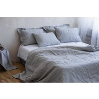 Leinen Bettwäsche - König Bettbezug Doppelbett Set Queen Size Bett Kissenbezüge Eco Home Weiße von ThePrancingHare