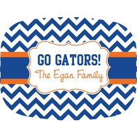 Melamin Platte - Go Team Florida Uf von ThePreppyLadybug
