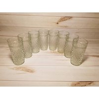Formglas Diamant Becher Set Shabby Chic Bar Gläser von ThePrimitivePioneers