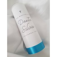 Personalisierte Taufkerze | Individuell Für Taufe, Gedenkstätte Oder Hochzeit von ThePrintedLoveCo
