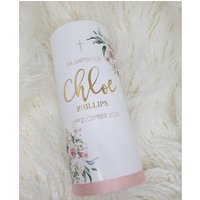 Personalisierte Taufkerze | Weiße Säule Zur Taufe, Denkmal Oder Hochzeit Personalisierte Taufkerze | Weiße Säule Zur Taufe, Denkmal Oder Hochzeit von ThePrintedLoveCo