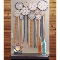 Sommerbrise Boho Deckchen Dreamcatcher Vorhang von TheRealestMermaid