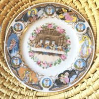 Vintage Bunter Abendbrot Teller Japan Vintage Bunter Abendbrot Teller Japan von TheRiCharmedLife