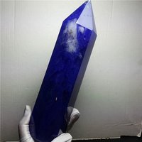 Blauer Himmel Smelt Crystal Quartz Obelisk/ Polierte Chunks/Besonderes Geschenk/Meditationsstein/Heilstein/Reiki/Chakra S27 von TheRockland
