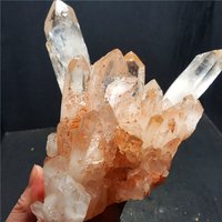 Große Natürliche Himalaya Klare Fülle Quarz Cluster/Weiße Cluster/Empfänger Generator Reflektieren Licht/Geschenk Lj57 von TheRockland