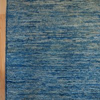 Handgesponnener Kelim Teppich in Blau Handgesponnene Vintage 200x120 cm Handgesponnener Kelim Teppich in Blau Handgesponnene Vintage 200x120 cm von TheRugMakers