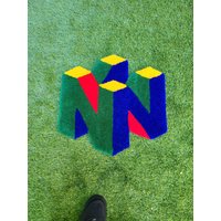 Nintendo 64 Logo Teppich von TheRugRatStore