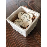 Handgestempelte Namen & Geburtstage Discs/Tags von TheRusteeS