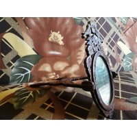 Spiegel Suchglas Holzspiegel Stilvoller Schlafzimmerspiegel Damenspiegel Schön Aussehendes Glas Geschenk Für Ihre Frau von TheSatisfactionShop9
