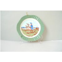 Figgjo Flint Sami Rentier Wandplatte 1950Er Jahre Norwegen Mid-Century Modern von TheScandiShop