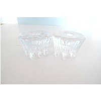 Hadeland Istind Eiszapfen Glas Kerzenhalter - Norwegen 1970Er Jahre | 2Er Set von TheScandiShop