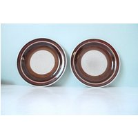 Zwei Teller Von Rörstrand Isolde Vintage Mid-Century Modern Zwei Teller Von Rörstrand Isolde Vintage Mid-Century Modern von TheScandiShop