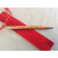 Heiliges Land Olivenbaumholz Handgefertigte Stift von TheScottishPenster