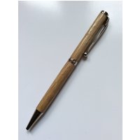 Kugelschreiber Aus Eichenholz Mit Platin-Finish von TheScottishPenster