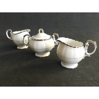 Harmony House Silver Sonata 2 Offene Milchkännchen Und 1 Zuckerdose, Hergestellt in Japan von TheSensibleMerchant
