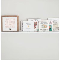 "I Love You So Much My Sweet Honey Bee Holzschild Im Rahmen Für Das Kinderzimmer von TheShedInteriors
