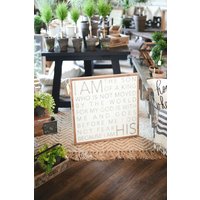 Ich Bin Der Sohn Eines Königs Gerahmte Holz Kinderzimmer Zeichen Dekor Baby Geschenk von TheShedInteriors