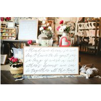 Ich Denke, Wir Träumen, Damit Nicht So Lange Getrennt Sein Müssen A.a. Milne Holzschild Mit Holzrahmen von TheShedInteriors