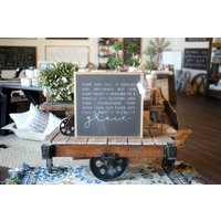 Some May Call It Foolish & Impossible Gerahmtes Holzschild Some May Call It Foolish & Impossible Gerahmtes Holzschild von TheShedInteriors