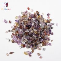 Natürliche Aurora Crystal Chips Taschen - Unrilled | Violet Titanium Edelstein von TheSkyGem