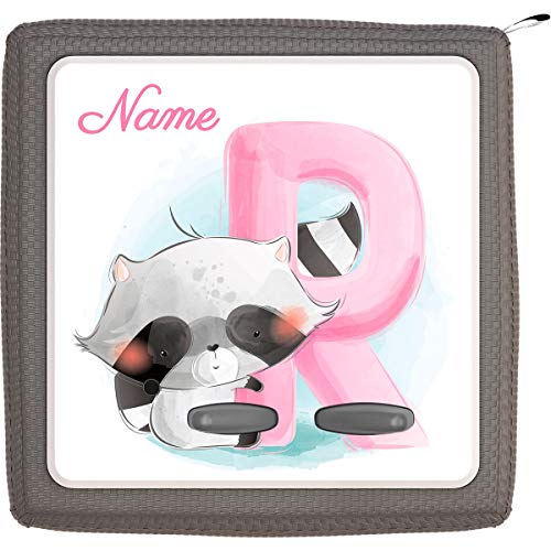 TheSmartGuard Folie passend für die Toniebox | Schutzfolie Sticker | individuell anpassbar | Baby Waschbär mit Buchstabe R mit Name personalisiert | Handschrift TheSmartGuard Folie passend für die Toniebox | Schutzfolie Sticker | individuell anpassbar | Baby Waschbär mit Buchstabe R mit Name personalisiert | Handschrift von TheSmartGuard