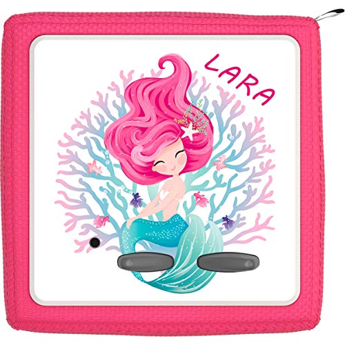 TheSmartGuard Folie passend für die Toniebox | Schutzfolie Sticker | individuell anpassbar | Kleine Meerjungfrau mit Name personalisiert von TheSmartGuard