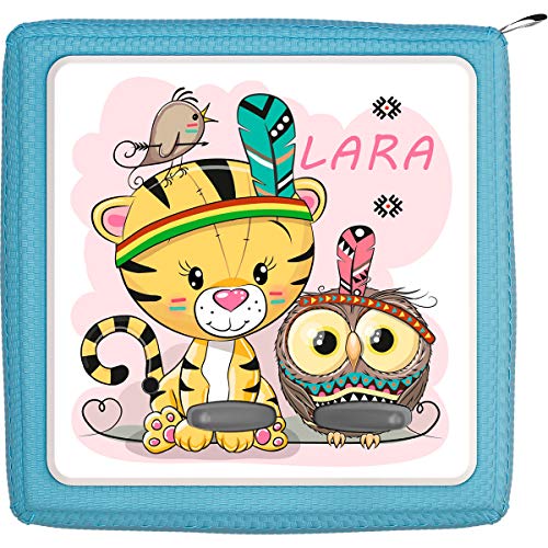 TheSmartGuard Schutzfolie passend für die Toniebox | Folie Sticker | Kleine Löwin mit Eule als Indianer Verkleidet mit Name personalisiert TheSmartGuard Schutzfolie passend für die Toniebox | Folie Sticker | Kleine Löwin mit Eule als Indianer Verkleidet mit Name personalisiert von TheSmartGuard