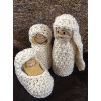 Schöpfer Häkel-Krippe von TheSpiritofCrochet