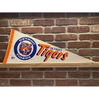 1970Er Jahre Detroit Tigers Mlb Vintage Wimpelkette von TheSportsAlternative