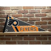 1980Er Philadelphia Flyers Nhl Große Vintage Wimpelkette von TheSportsAlternative