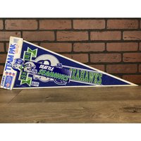 1988 Seattle Seahawks Nfl Großes Vintage Wimpel Set von TheSportsAlternative