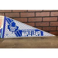 1990's Toronto Maple Leafs Große Vintage Wimpelkette von TheSportsAlternative