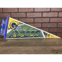 1990Er St Louis Rams Nfl Large Vintage Wimpelkette von TheSportsAlternative