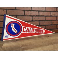 90Er Jahre Los Angeles Angels California Mlb Vintage Wimpelkette von TheSportsAlternative