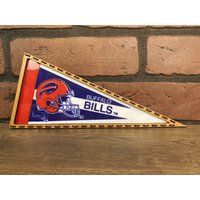 Gerahmte 1990Er Jahre Buffalo Bills Nfl Vintage Mini Wimpel von TheSportsAlternative