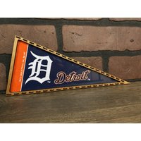 Gerahmte Detroit Tigers Mlb Mini Wimpelkette von TheSportsAlternative
